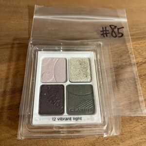 Clarins 12 Vibrant Light Eye Quartet Mineral Palette Use Wet & Dry NEW